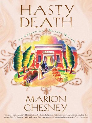 cover image of Hasty Death